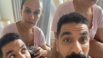 Angad Bedi's Fun Reel With Wife Neha Dhupia On 'Ghar De Kharche' Is Too Relatable - News18