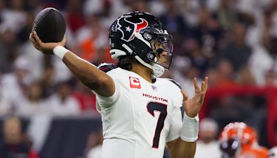 Where does Texans QB C.J. Stroud rank in passing yards following Week 2?