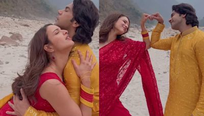 Watch: Rajkummar Rao and Tripti Dimri's funny dance video from 'Vicky Vidya Ka Woh Wala' set