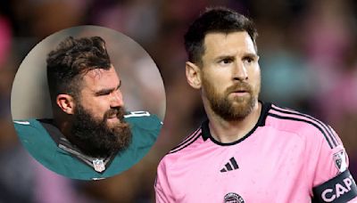 Jason Kelce REVIENTA a Lionel Messi: "No es lo mismo que en Barcelona"