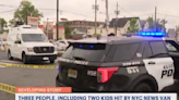 WPIX News Van Hits Three Pedestrians in New Jersey