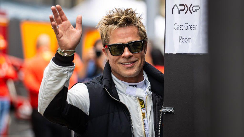 Brad Pitt back at Silverstone filming F1 movie