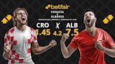 Croacia vs. Albania: horario, TV, estadísticas, clasificación y pronósticos