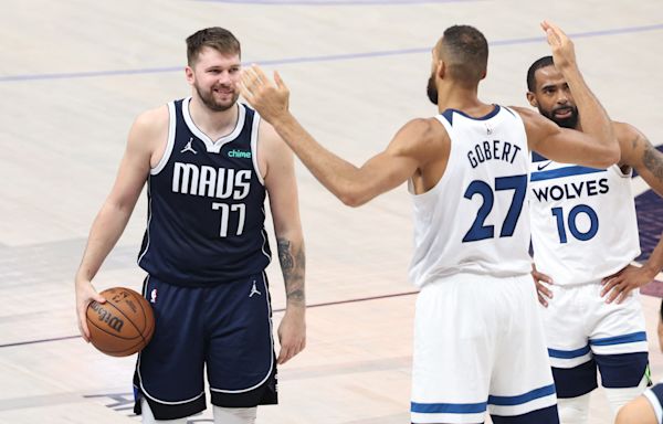 NBA playoffs: Luka Dončić, Mavericks power past Anthony Edwards to take a 3-0 lead over Timberwolves