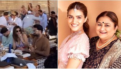 Kriti Sanon allegedly vapes with rumored BF Kabir Bahia on Greece vacay; actress’ mother’s old tweet goes viral after her smoking photos grab eyeballs