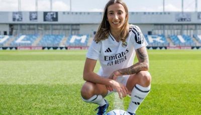 Sheila García realiza su primera entrevista como jugadora del Real Madrid