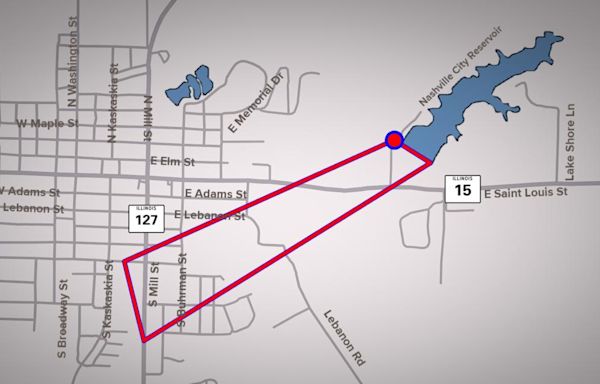 'This was like a raging river': Homes in Nashville, Illinois, evacuated after dam failure