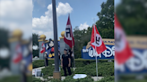 Nazi flags, DeSantis flags fly outside Disney. What does the law say about free speech?