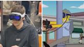 Lo hacen de nuevo: ¿Los Simpson se adelantaron a los Apple Vision Pro?