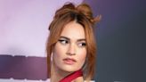 Lily James Signals That the "Pretty Penny" Copper Hair Color Trend Is Still Relevant