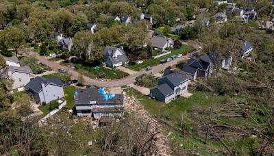 See the 11-mile path Kalamazoo County’s tornado took Tuesday