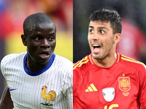 Spain vs France: How Rodri and N'Golo Kante battle will decide Euro 2024 semi-final