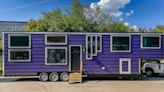 Inside crazy two-story purple caravan worth £100,000 with three bedrooms