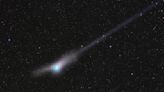 Optical illusion gives rare green comet an ‘anti-tail’ that seemingly defies physics