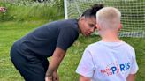 Lioness and Team GB footballer Demi Stokes visits Sunderland school to motivate young people