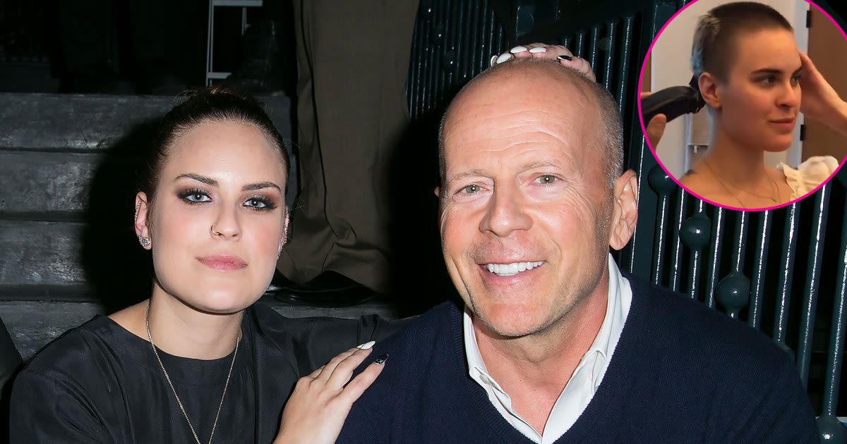 Tallulah Willis Shares Throwback Video of Dad Bruce Shaving Her Head
