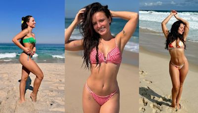 Biquínis de Larissa Manoela: cintura alta, amarração na barriga, calcinha cavada e mais modelos queridinhos da atriz