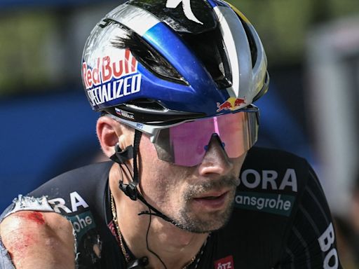 Roglic out of Tour de France after Stage 12 crash