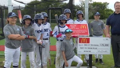 Magic City Youth Baseball celebrates new batting cages