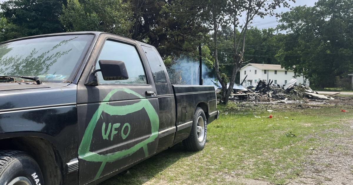 UFO Welcome Center burns in Bowman, gutting one of SC's oddest attractions