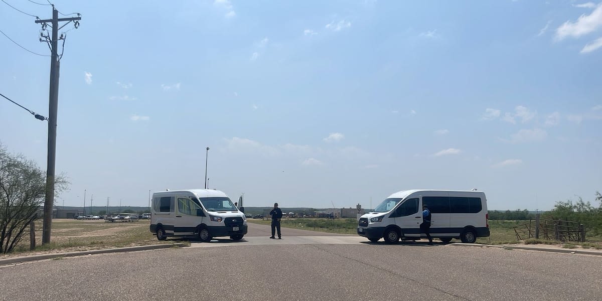 Power interruption at the Rio Grande Processing Center prompts transport of detainees to other centers