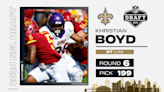 Khristian Boyd didn't meet Saints' usual athletic marks, and it may not matter