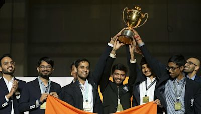 Experience of Vidit, anchorage of Pragg and magic of Arjun and Gukesh: India men relishing Chess Olympiad title in style