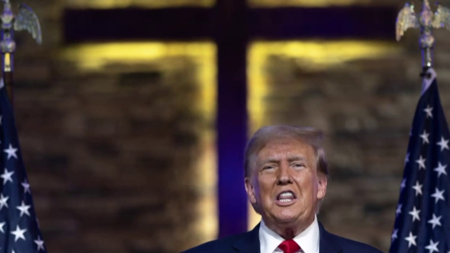 ‘Devious’: Trump slammed for ‘airbrushing Black people’ into bogus African-American church stunt