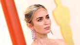 Emily Blunt’s Easygoing Oscars Updo Called on This $8 Hair Spray That’s a Game Changer for Frizz and Flyaways