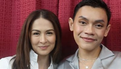 Content creator Esnyr meets Marian Rivera