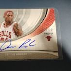 （NBA 稀有老卡） SP GAME USED系列 DENNIS RODMAN 100/100 限量簽名 卡