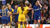 Chelsea women player ratings vs Barcelona: Kadeisha Buchanan's ridiculous red card robs Blues as Emma Hayes' Champions League dream goes up in smoke | Goal.com Australia