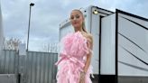 Ariana Grande Pays Tribute To 'Wicked' In A Pink Balenciaga Gown