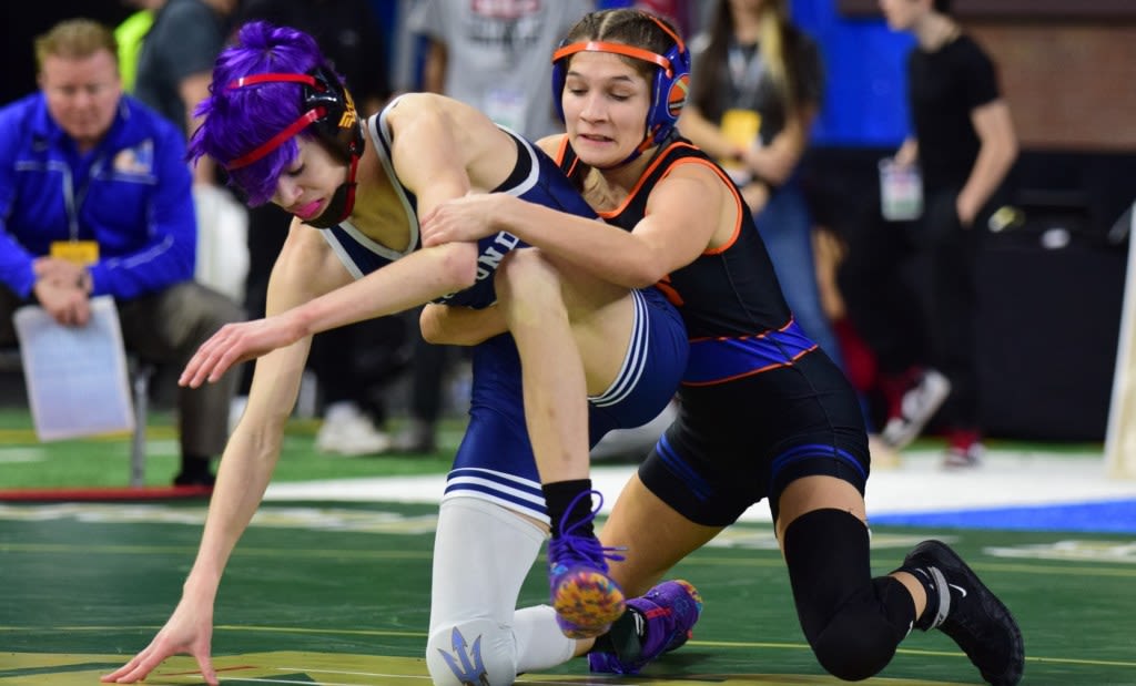 Lincoln Park wrestler first girl in school’s history to qualify, place in state