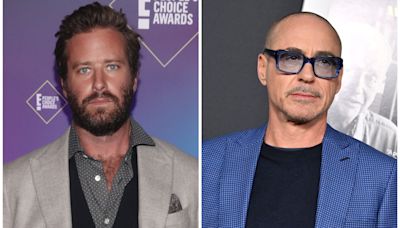 Armie Hammer says Robert Downey Jr. overcame the 'woke-mob' of cancel culture