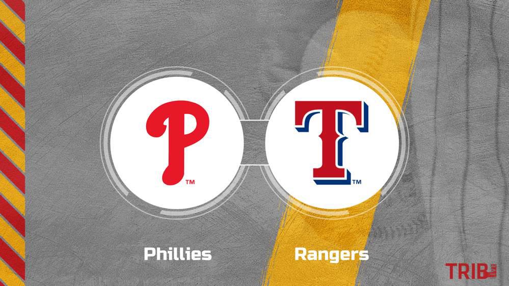 Phillies vs. Rangers Predictions & Picks: Odds, Moneyline - May 21