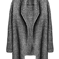 A cozy and comfortable style of cardigan that is intentionally designed to be larger than the wearers actual size., Often made from soft and warm materials such as cashmere or wool, and can be worn as a statement piece or for lounging around the house.