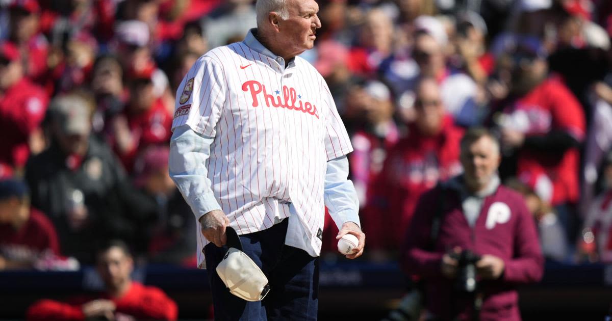 Being around baseball has benefited former Phillies manager Charlie Manuel in recovery