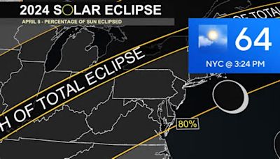 What is New York weather like for 2024 solar eclipse? See cloud cover map