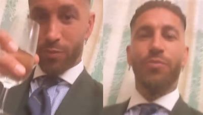 Sergio Ramos disfruta de la Feria de Abril