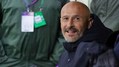 Fiorentina-Viktoria Plzen, Italiano senza limiti: dopo il gol il bacio alla bordocampista Sky Vanessa Leonardi