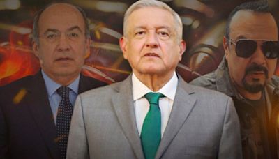 AMLO rechaza confesión de Felipe Calderón a Pepe Aguilar sobre 35 años de narco y violencia