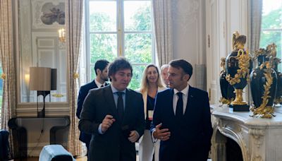 Cómo fue la reunión de Milei con Macron y el grupo de empresarios franceses
