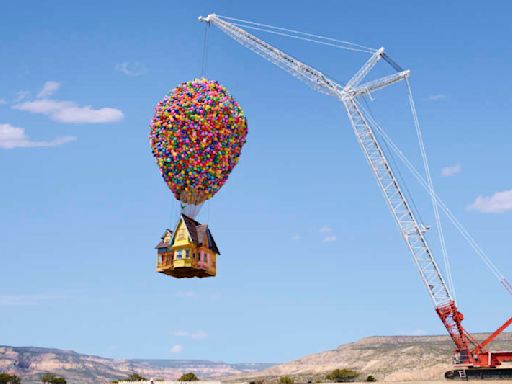 Now You Can Airbnb the “Up” House (It Even Goes Up in the Air!)