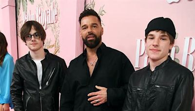 Ricky Martin's twin sons, 15, look so grown up in new family vacation photo