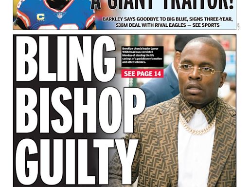 ‘Bling Bishop’ Lamor Whitehead sentenced to 9 years in prison for multiple scams