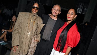 Celebrities Front Row at Willy Chavarria Spring 2025 Ready-to-Wear: Ciara, Tracee Ellis Ross and More