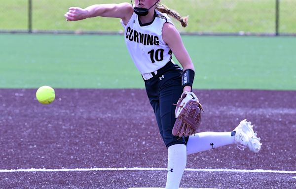 Corning takes Section 4 Class AAA softball title behind Matti Johnston no-hitter