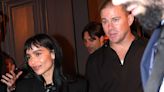 Zoë Kravitz and Channing Tatum Hold Hands Leaving Saint Laurent Afterparty During Paris Fashion Week