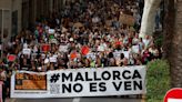 Thousands protest against mass tourism in Spain's Balearic Islands